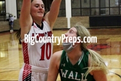 Wall at Ballinger basketball 2-5-2021